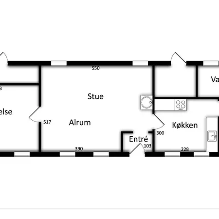 וילה Cozy Near Lillebaelt *